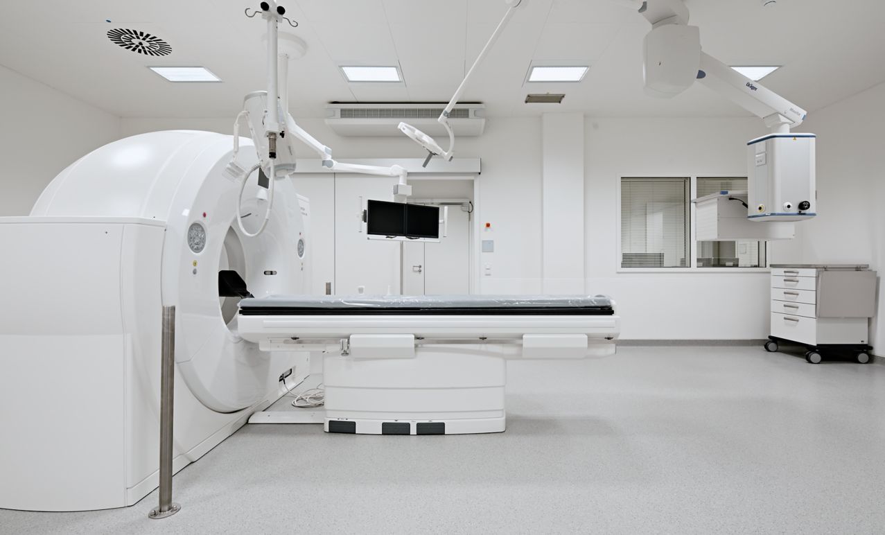 Imaging room with norament 926 grano