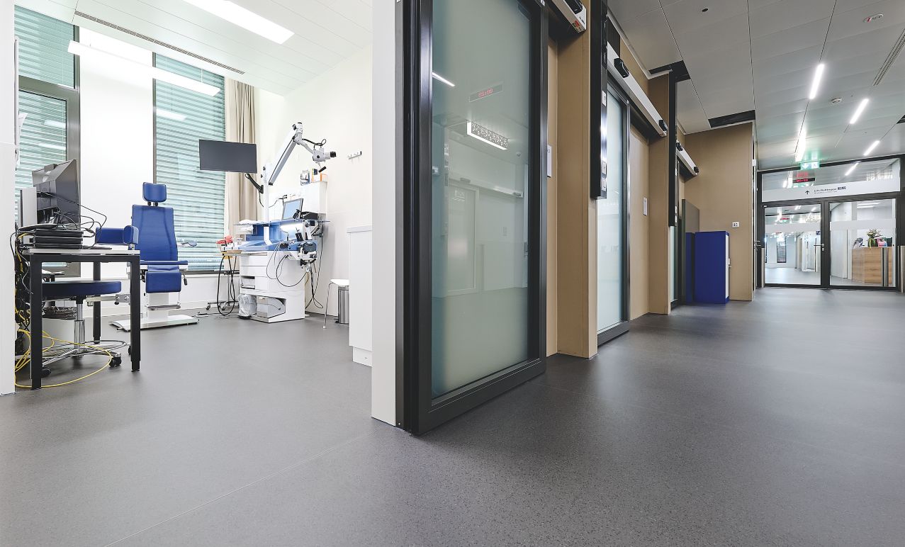 Exam room in a hospital with noravant seneo