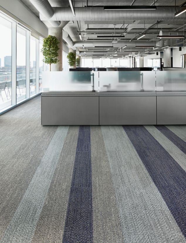 Interface Open Air 408 carpet tile in office space