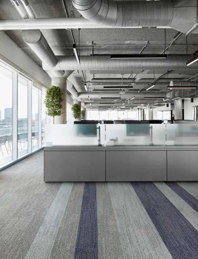 Interface Open Air 408 carpet tile in office space