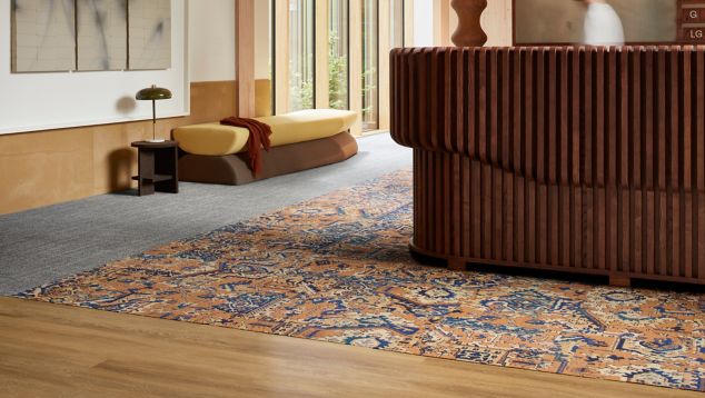 Interface Antiquities carpet tile 
