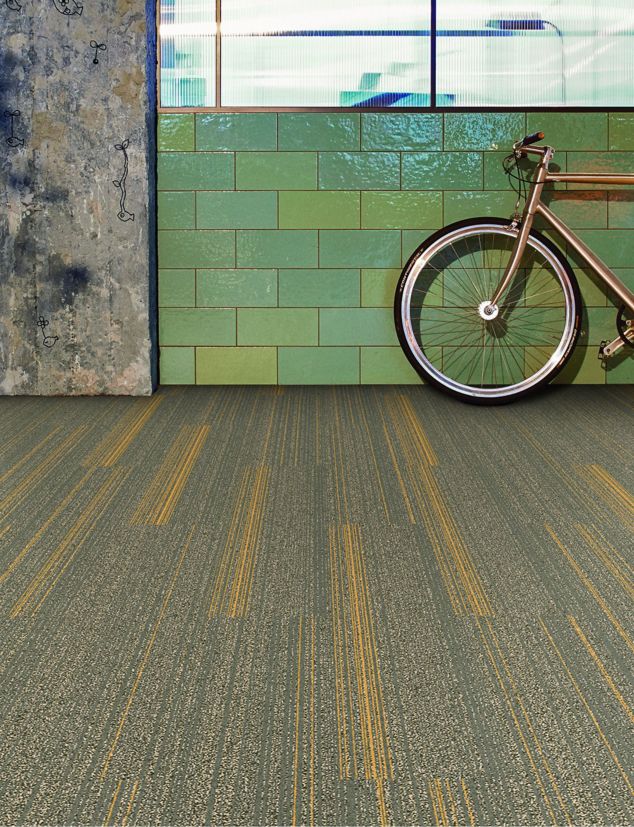 BP411, Mint/Yellow, Ashlar