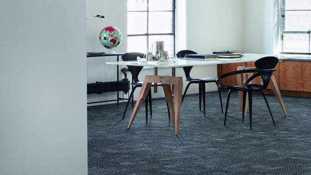 Interface CT101 carpet tile in private office