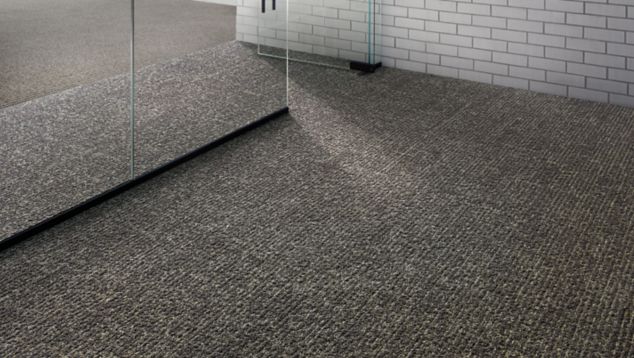 Interface Classic Seven and Sublet carpet tile in open area