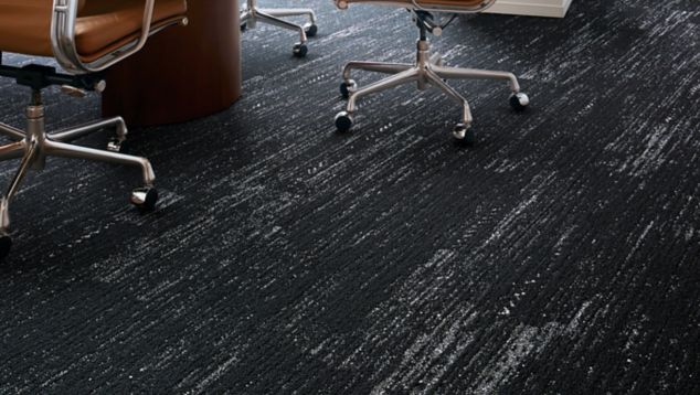 Darning: Visual Code Collection Carpet Tile by Interface