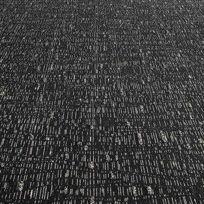 Thread Counts II, Black, Ashlar