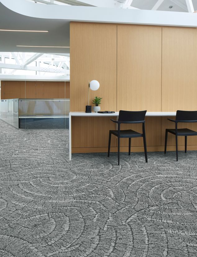 Interface EE710 carpet tile in corporate workspace