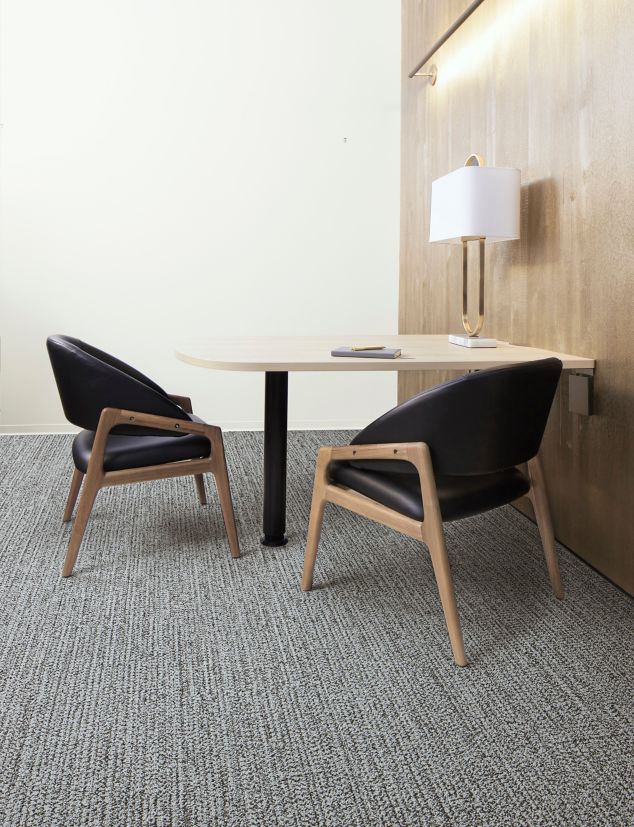 Interface EE715 plank carpet tile in private office