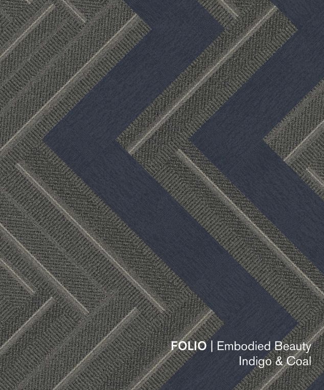 Shishu Stitch: Embodied Beauty Collection Carpet Tile by Interface