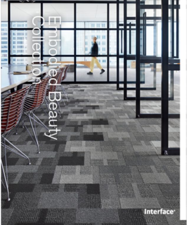 Shishu Stitch: Embodied Beauty Collection Carpet Tile by Interface