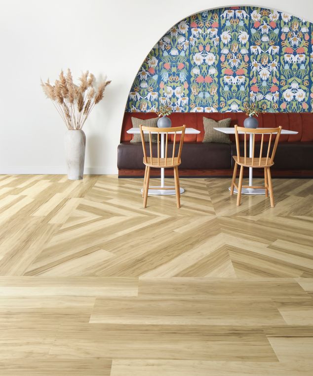 Interface Northern Grain LVT in Reception