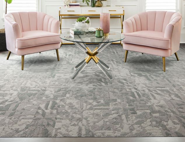 CARPET: Head Over Heals M1032, Sage, Non Directional, LVT: Level Set, Sand Dune, Ashlar