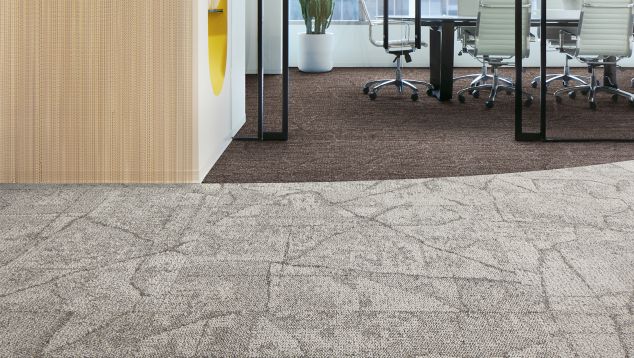 Interface Cap Rock and Keys View carpet tile in office space