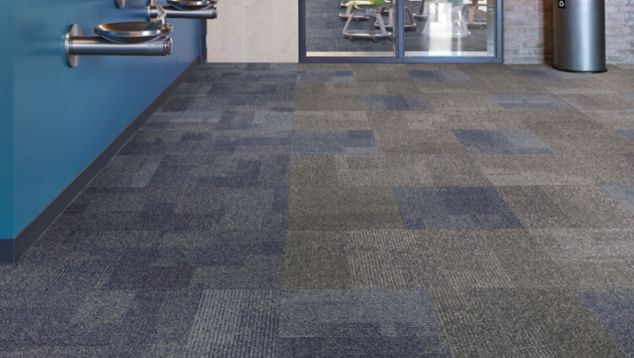 Interface The Standard carpet tile in common area with water fountains