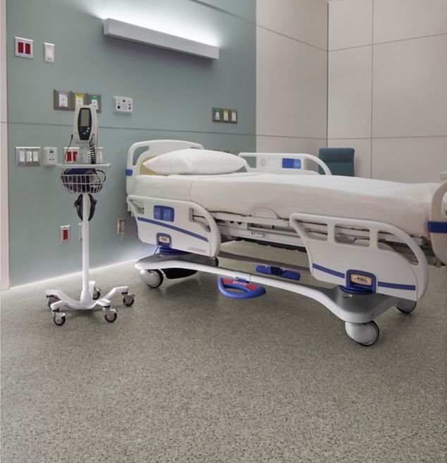 Interface In the Mix LVT in patient room