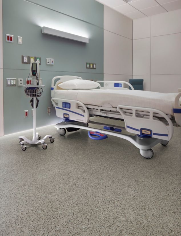 Interface In the Mix LVT in patient room