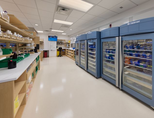 Pharmacy with noraplan environcare rubber flooring