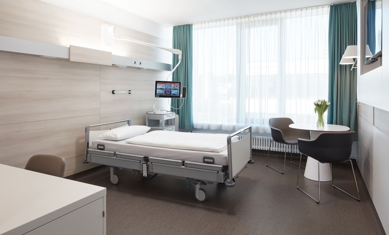 Patient room with nora
