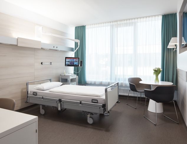 Patient room with nora