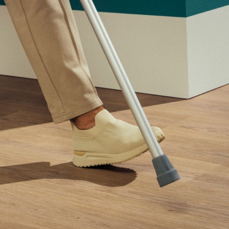 noravant timber rubber flooring in healthcare corridor