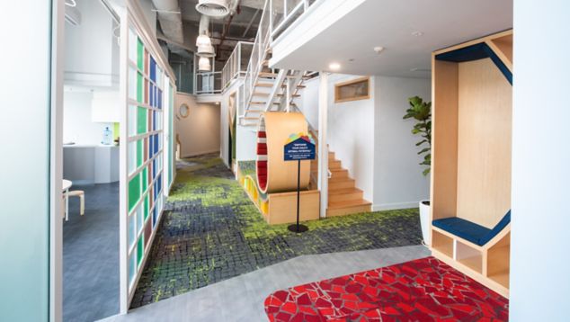 Community Center with Interface flooring