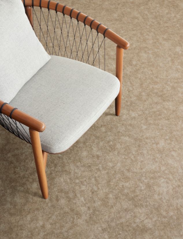 Interface Plaster LVT in workplace seating area