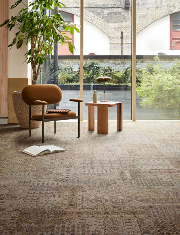 Interface Rekindled carpet tile 