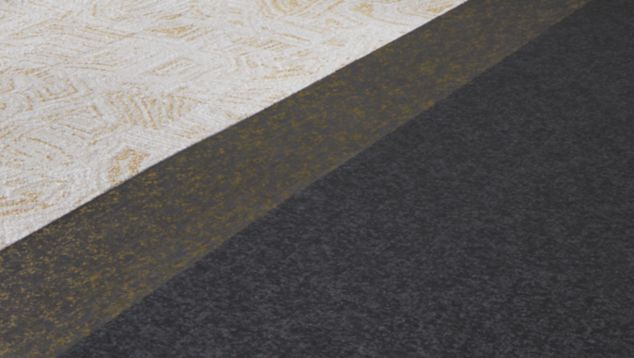 Interface Silk Age LVT with FLOR Anthracite carpet tile in lobby