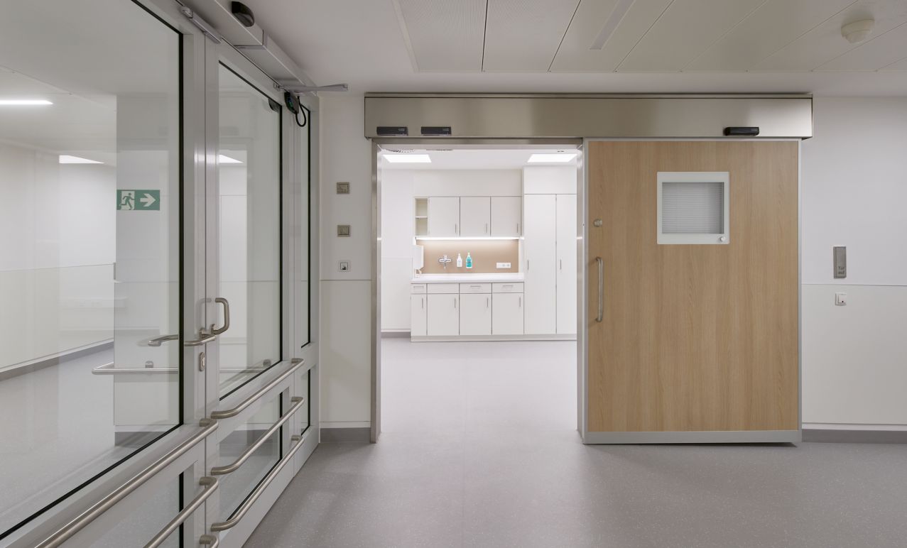 Emergency Department in a hospital with noraplan signa