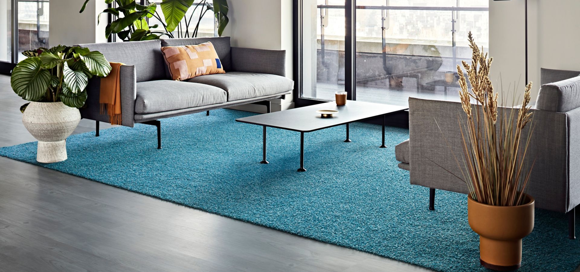 Touch & Tones II 103, Petrol, Level Set Natural Woodgrains, Winter Grey