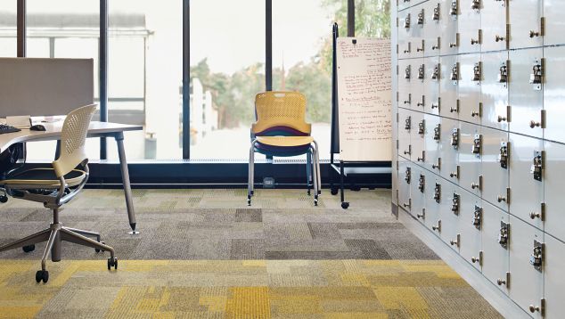 Interface The Standard carpet tile in auditorium