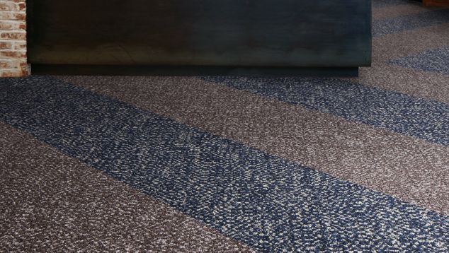 Interface Third Space 303 carpet tile in casual dining area