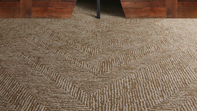 Interface Third Space 310 carpet tile in seating area