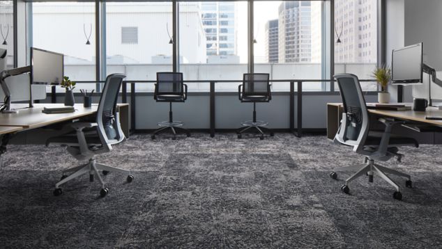Interface Two To Tango carpet tile in office space