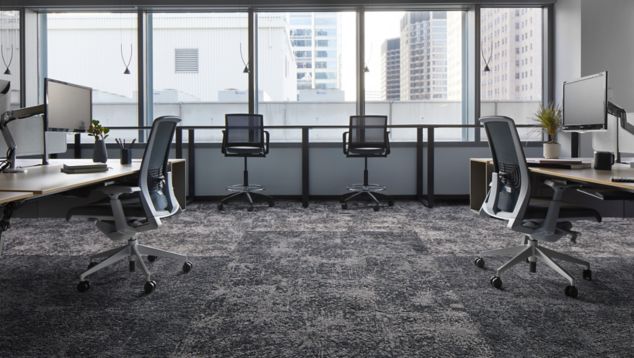 Interface Two To Tango carpet tile in office space