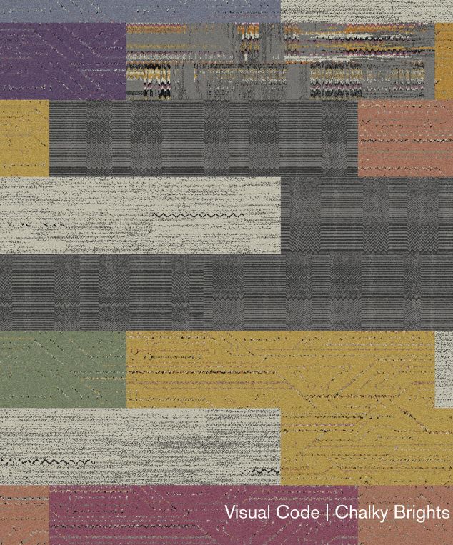 Stitch Count: Visual Code Collection Carpet Tile by Interface