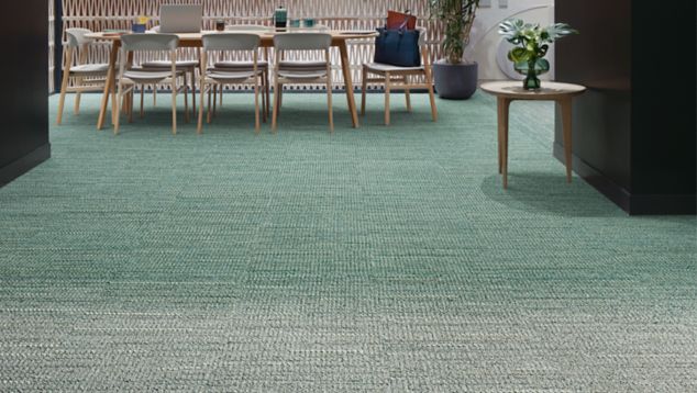 Interface WG100 and WG200 carpet tile in meeting room