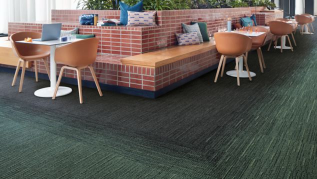Interface WG100 and WG200 carpet tile in public space