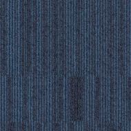 Ocean Blue Ribbed Carpet Tile
