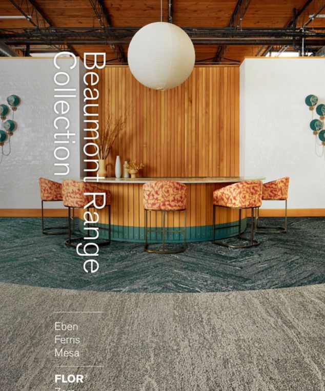 Beaumont Range Carpet Tile Collection Inspired by Mountains