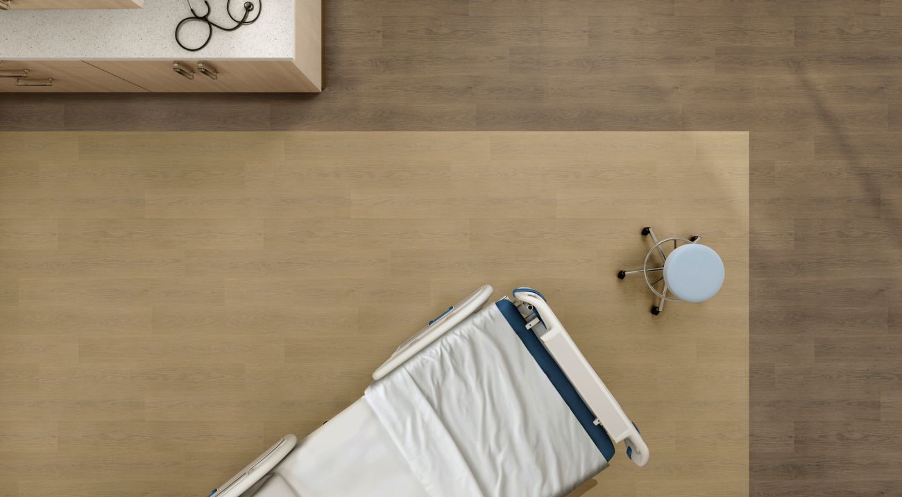 noravant timber in a hospital room