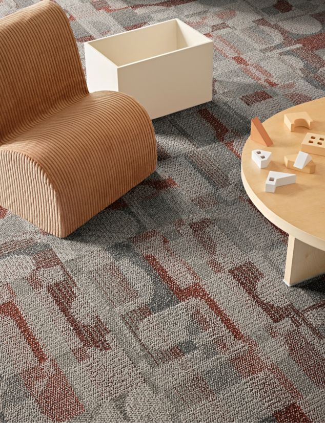 Interface Draw Conclusions carpet tile in K-12 classroom